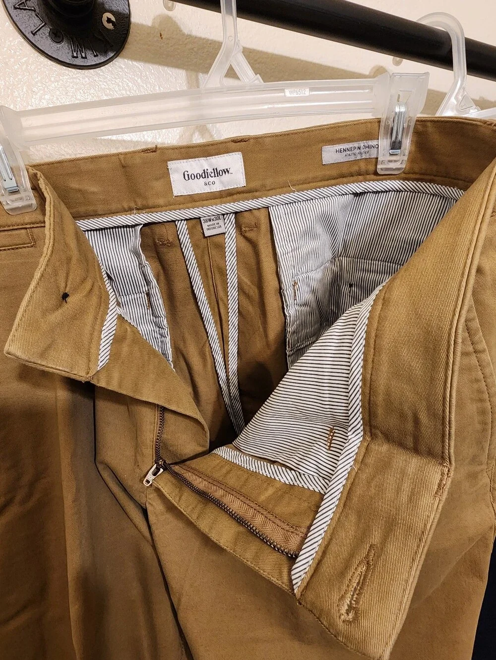 Goodfellow & Co Men's Chino Pants Bundle in Tan, Navy, Green, Black & Coral